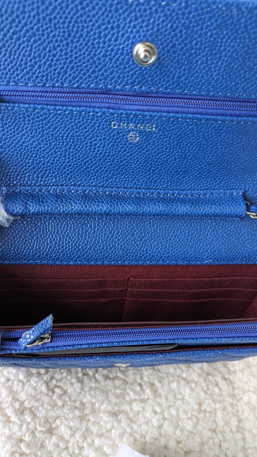 C.C mini WALLET BAG blauw AAA KWALITEIT