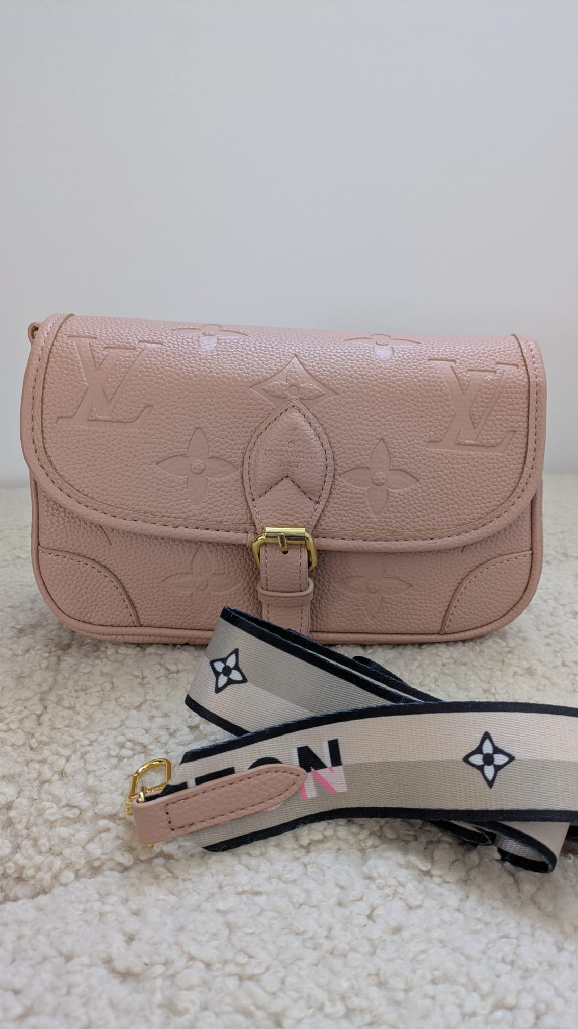 L.v Diana khaki, beige meer kleuren AAA hoogkwalitat
