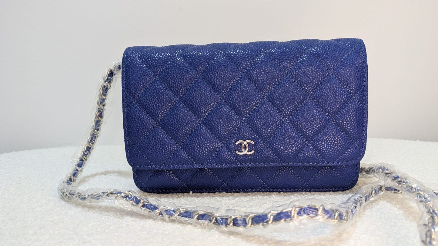 C.C mini WALLET BAG blauw AAA KWALITEIT